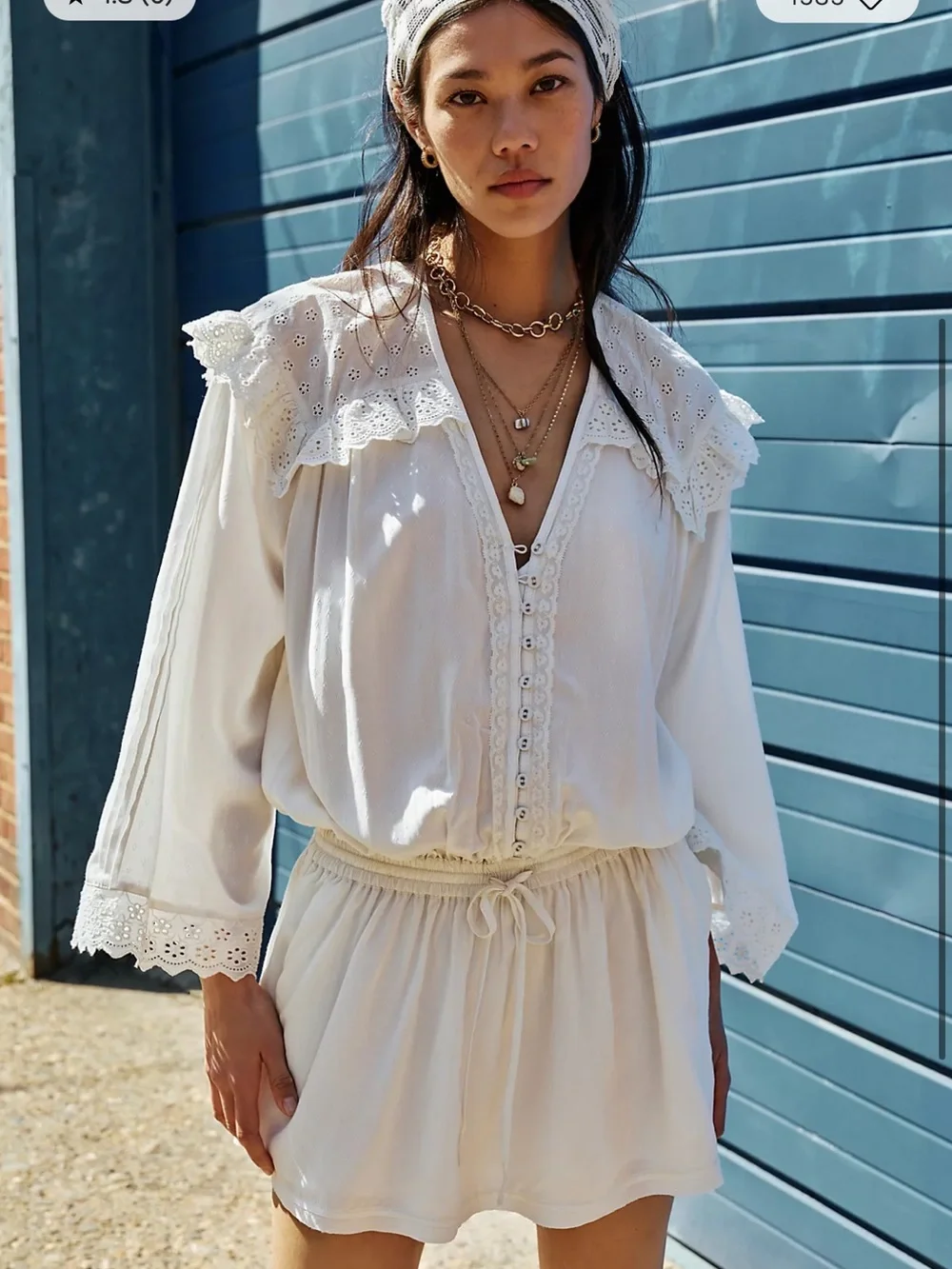NWT Free People Happy All The Time Mini Dress